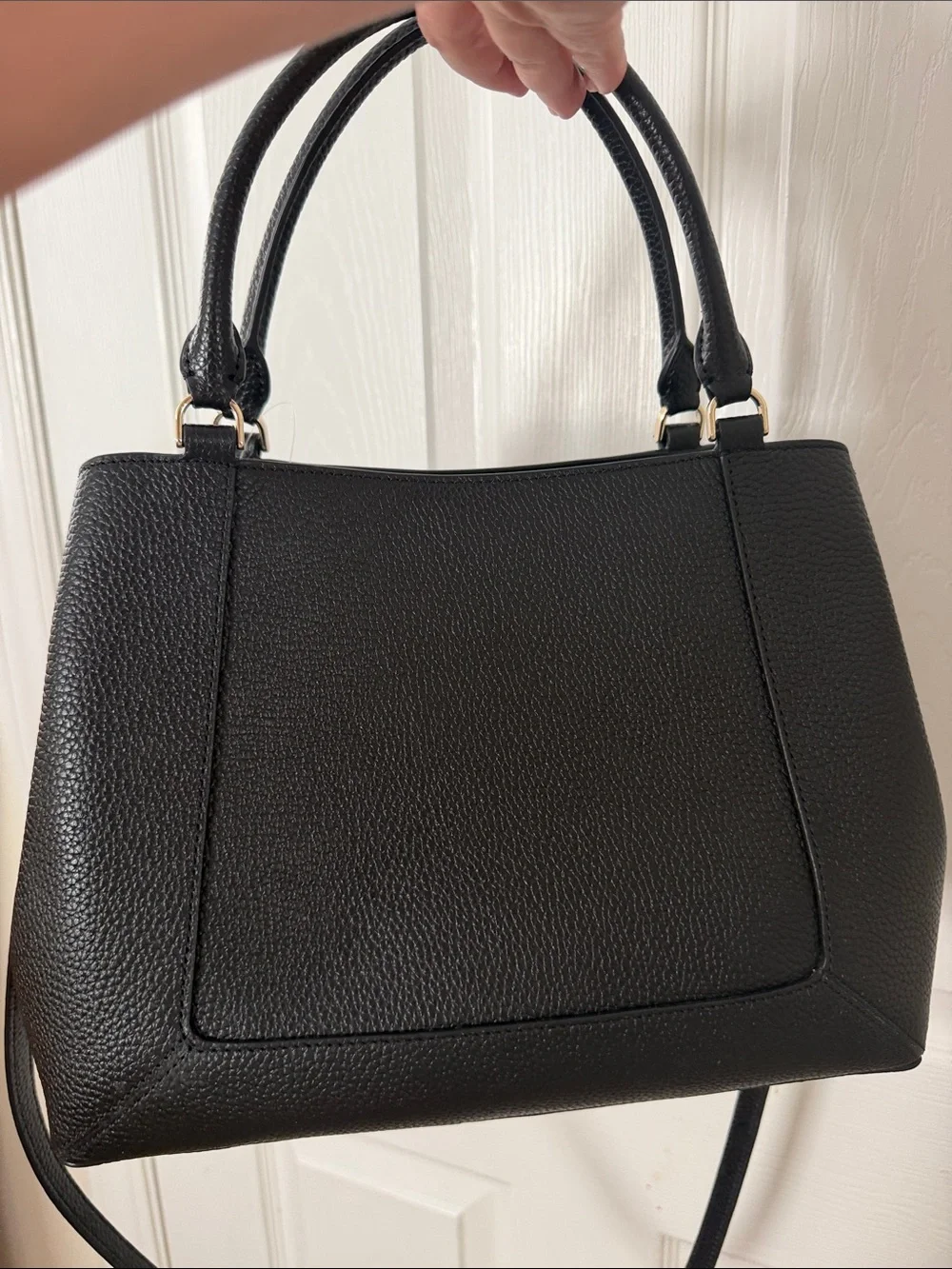 Kate Spade pebbled leather satchel